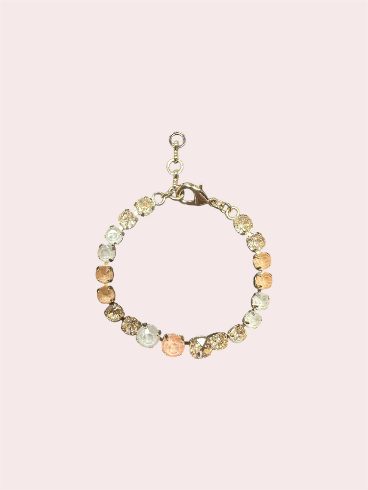 Blush-Peach-Gold-Armband-Swarovski