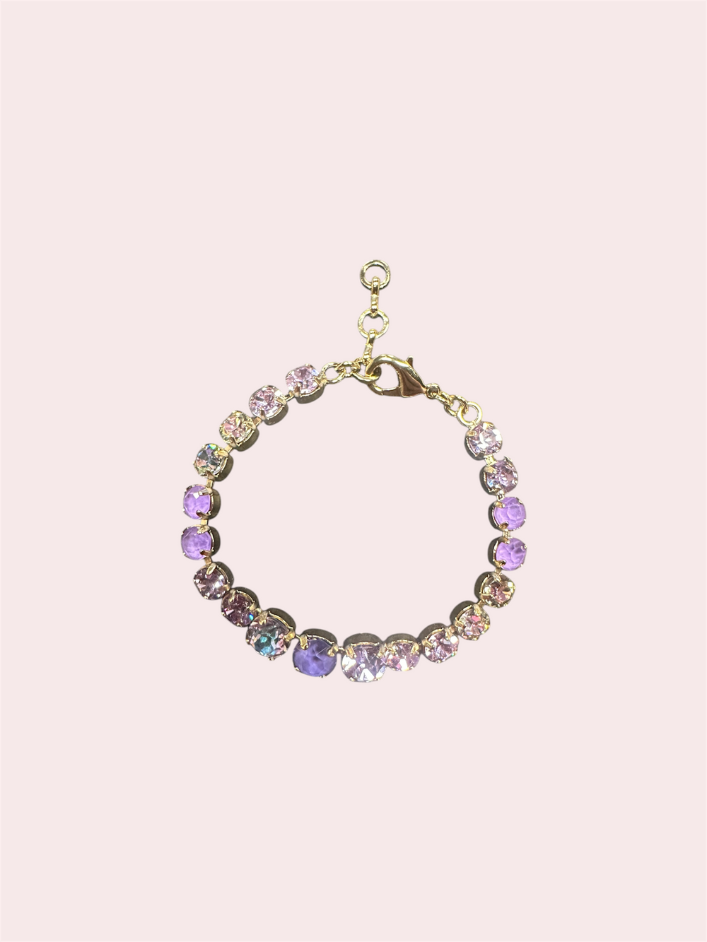 Blush-Purple-Gold-armband-swarovski