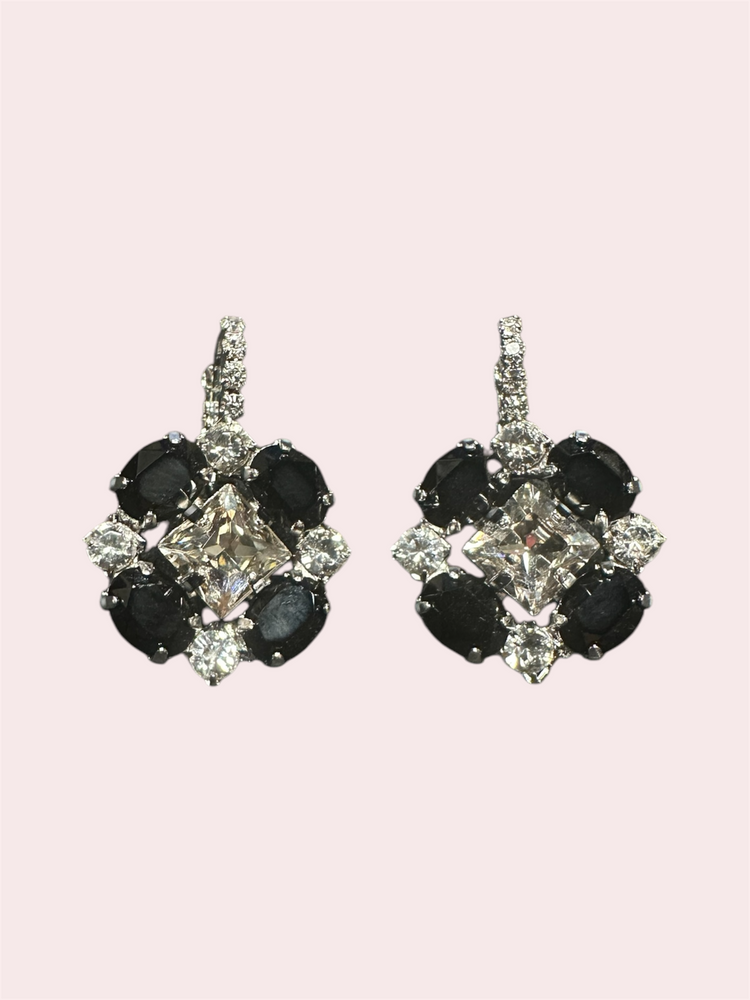 Chloe-Crystal-Black-oorbellen-Swarovski